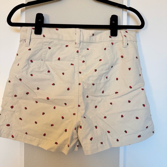 Madewell Strawberry Print Emmett Shorts - Picture 3 of 7